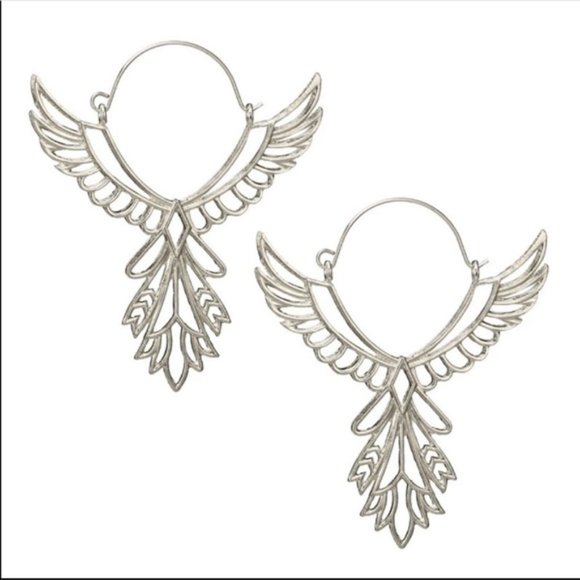 NEW! 925 Silver FreeBird Thunderbird Earrings - Picture 5 of 5